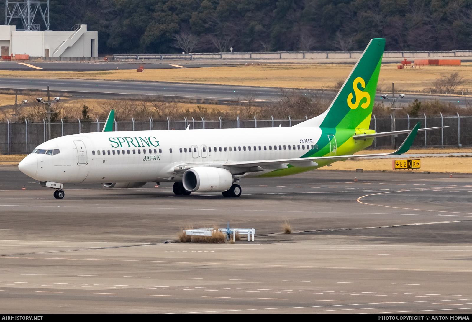 Aircraft Photo of JA06GR | Boeing 737-800 | Spring Airlines Japan | AirHistory.net #557585