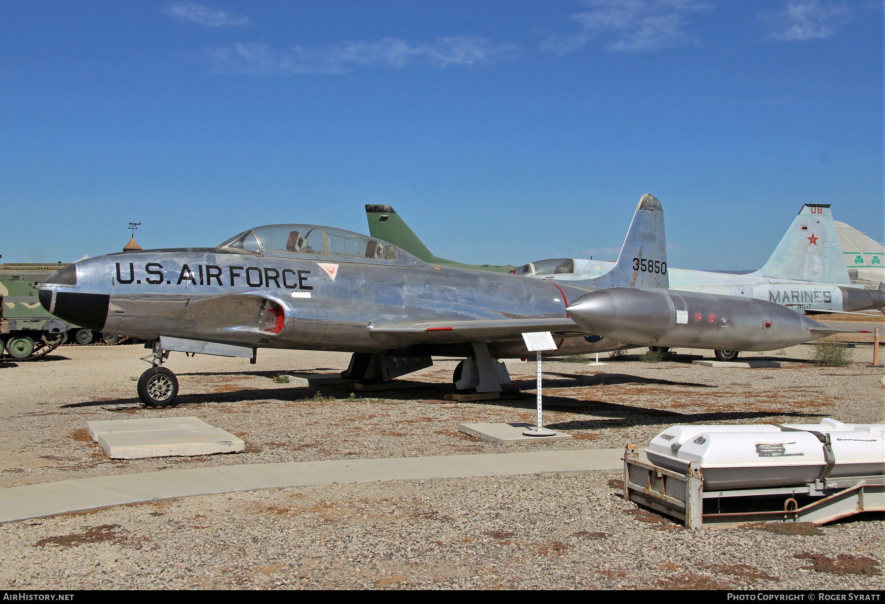 Aircraft Photo of N4605B / 53-5850 | Lockheed RT-33A | USA - Air Force | AirHistory.net #557598