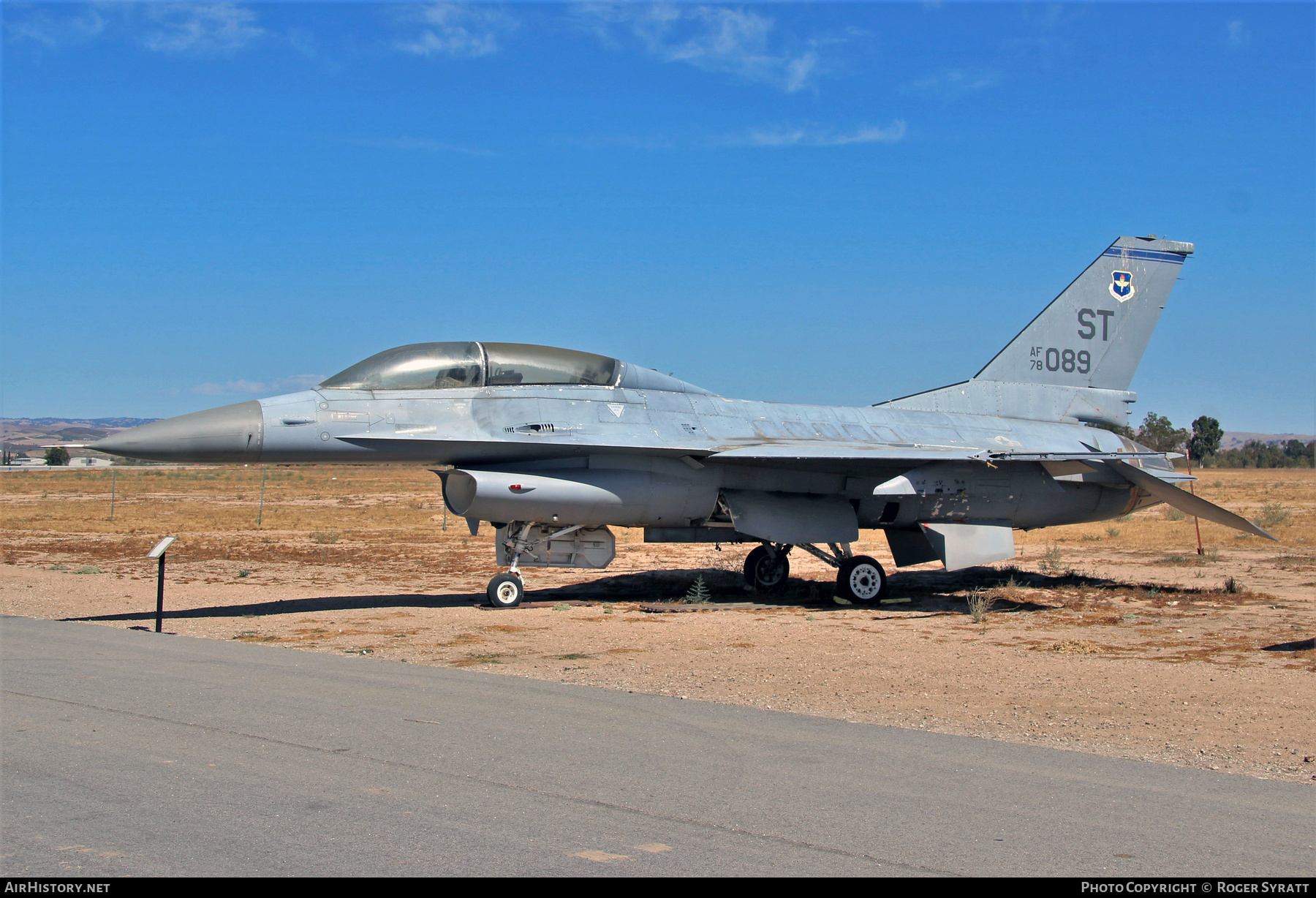 Aircraft Photo of 78-0089 / AF78-089 | General Dynamics F-16B Fighting Falcon | USA - Air Force | AirHistory.net #557607