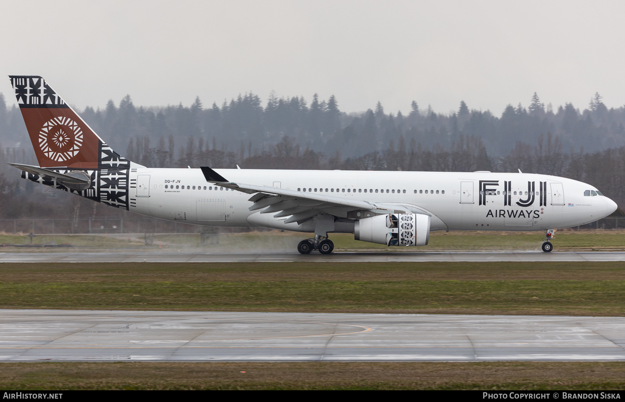 Aircraft Photo of DQ-FJV | Airbus A330-243 | Fiji Airways | AirHistory.net #557610