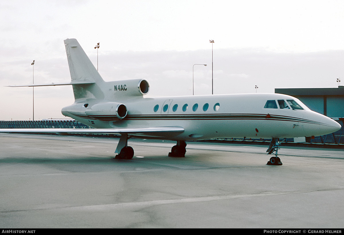 Aircraft Photo of N4AC | Dassault Falcon 50 | AirHistory.net #557634