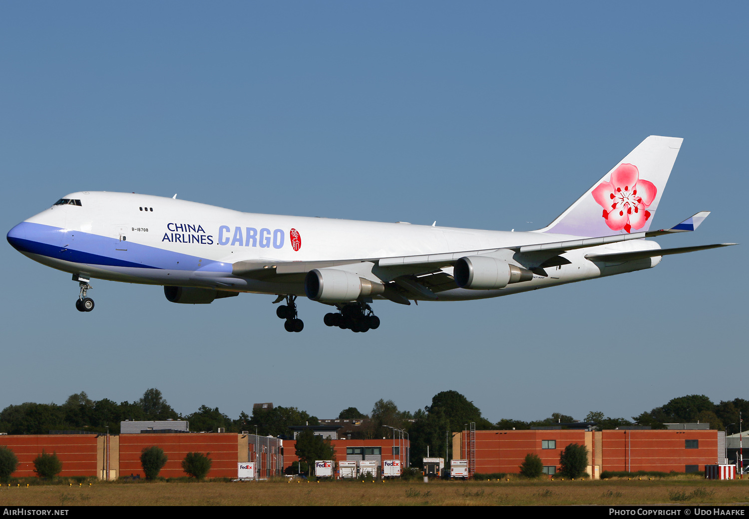 Aircraft Photo of B-18708 | Boeing 747-409F/SCD | China Airlines Cargo | AirHistory.net #557636