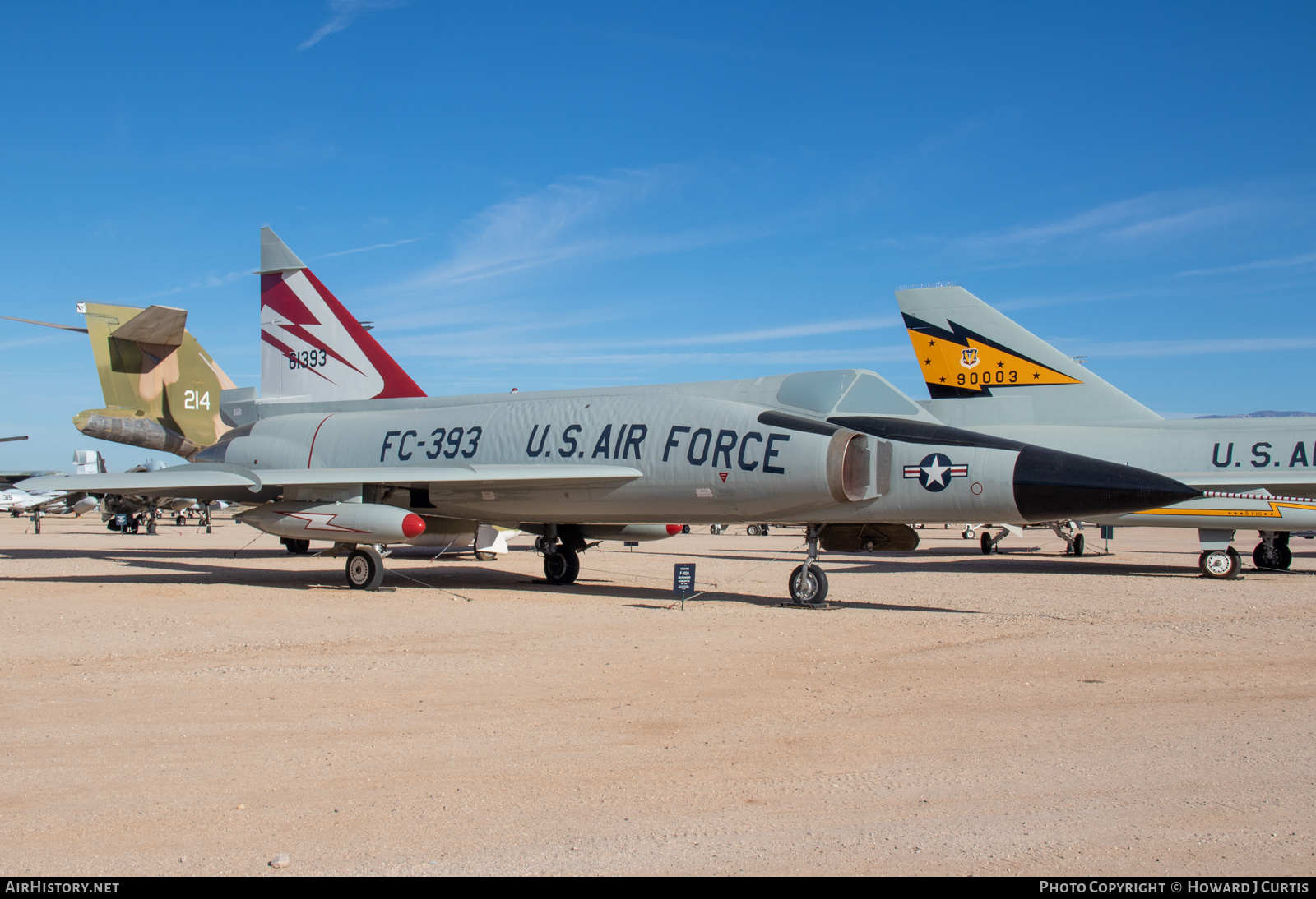 Aircraft Photo of 56-1393 / 61393 | Convair F-102A Delta Dagger | USA - Air Force | AirHistory.net #557639