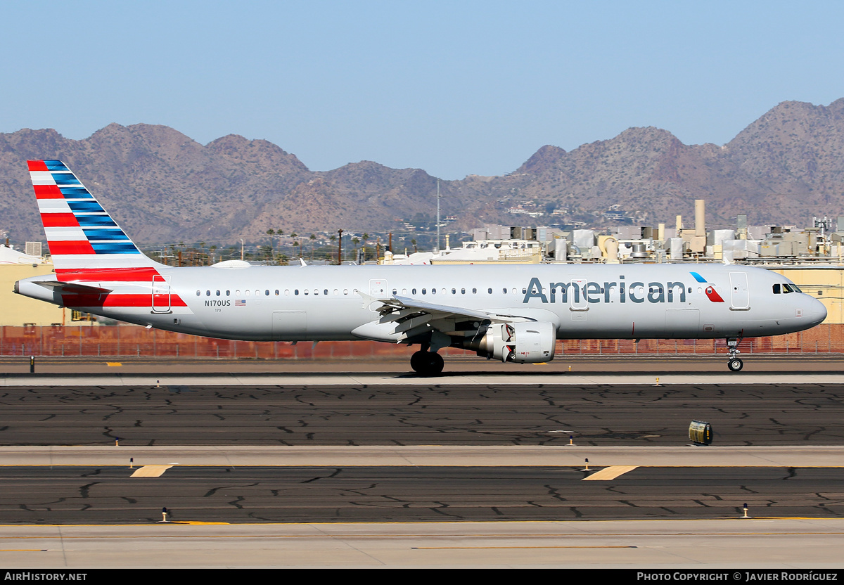 Aircraft Photo of N170US | Airbus A321-211 | American Airlines | AirHistory.net #557659