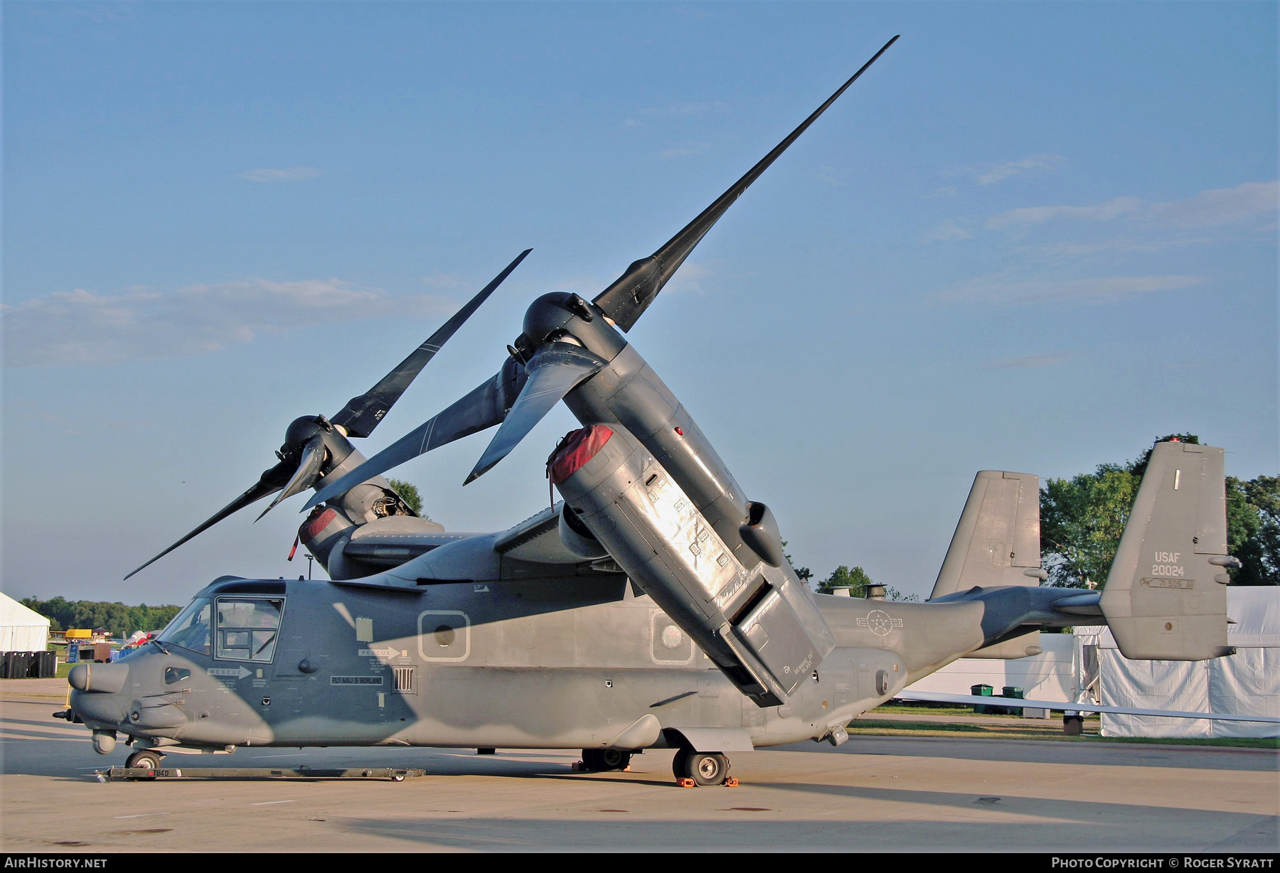 Aircraft Photo of 02-0024 / 20024 | Bell-Boeing CV-22B Osprey | USA - Air Force | AirHistory.net #557669