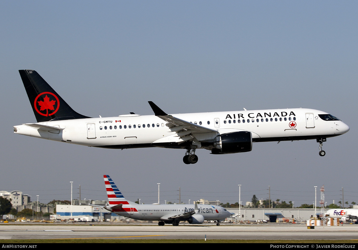 Aircraft Photo of C-GMYU | Airbus A220-371 (BD-500-1A11) | Air Canada | AirHistory.net #557684