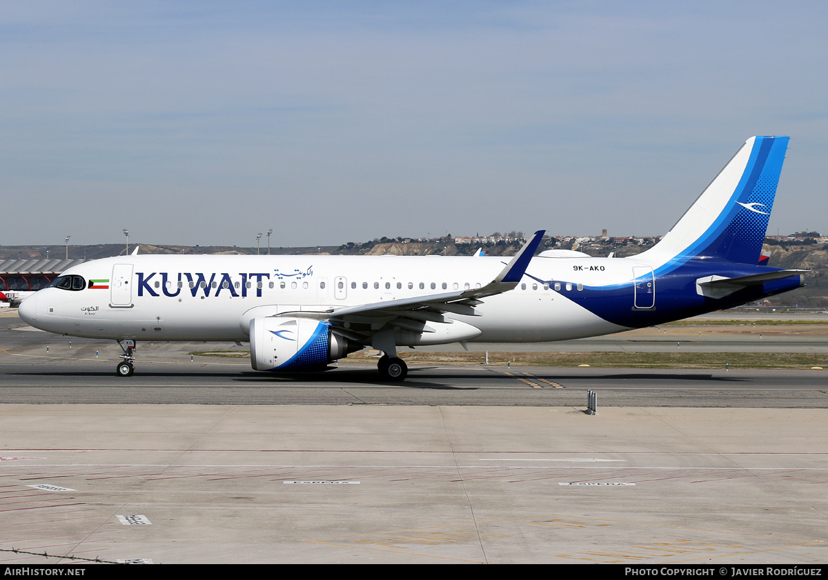 Aircraft Photo of 9K-AKO | Airbus A321-251N | Kuwait Airways | AirHistory.net #557688
