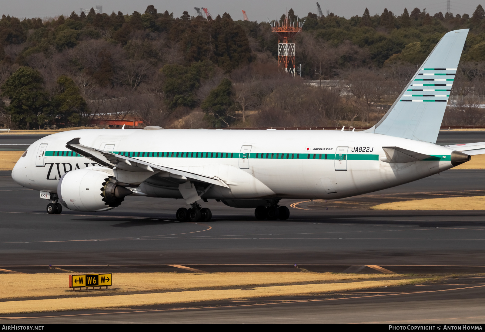 Aircraft Photo of JA822J | Boeing 787-8 Dreamliner | ZipAir | AirHistory.net #557697