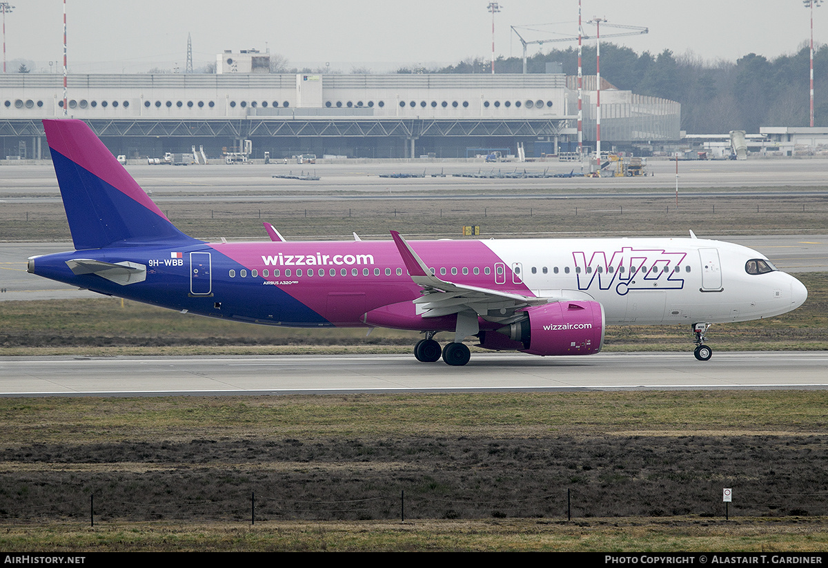 Aircraft Photo of 9H-WBB | Airbus A320-271N | Wizz Air | AirHistory.net #557708