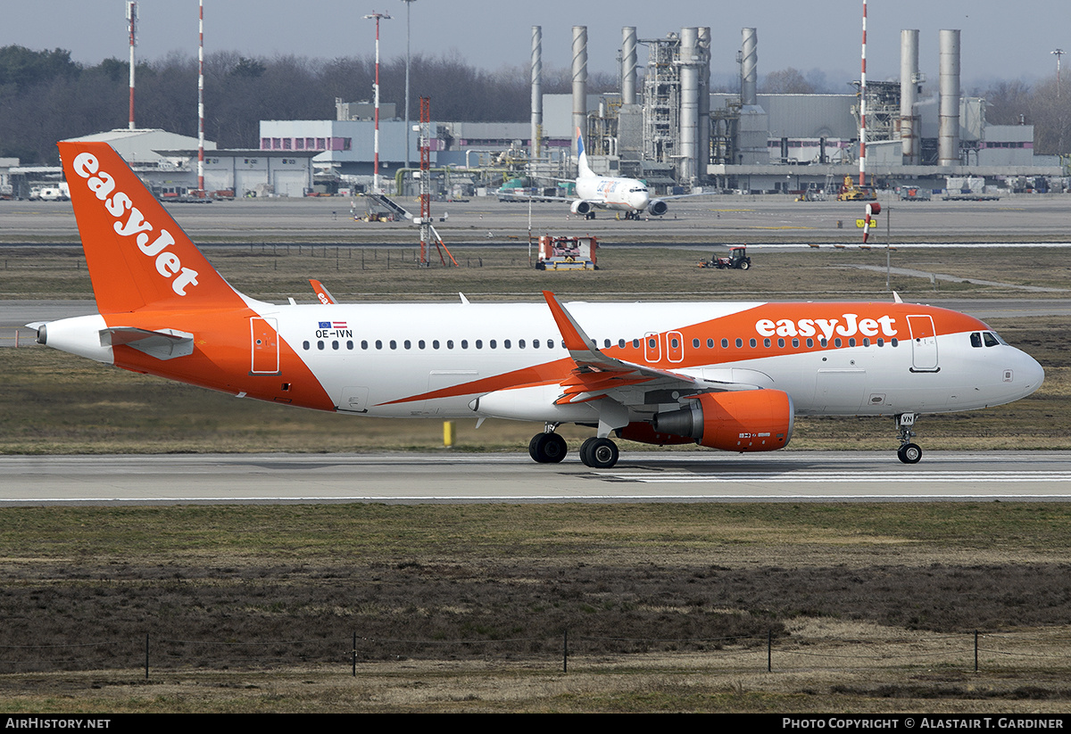Aircraft Photo of OE-IVN | Airbus A320-214 | EasyJet | AirHistory.net #557713