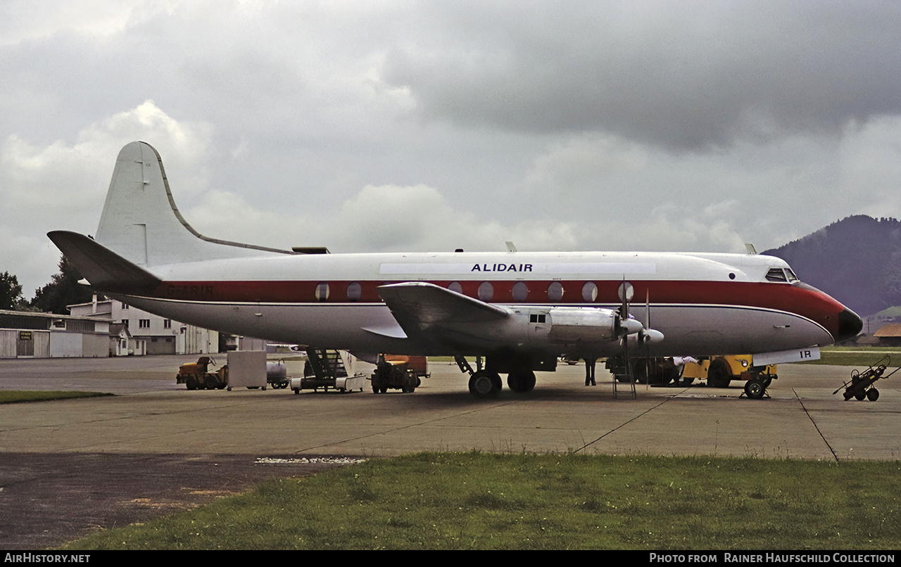 Aircraft Photo of G-ARIR | Vickers 708 Viscount | Alidair | AirHistory.net #557715