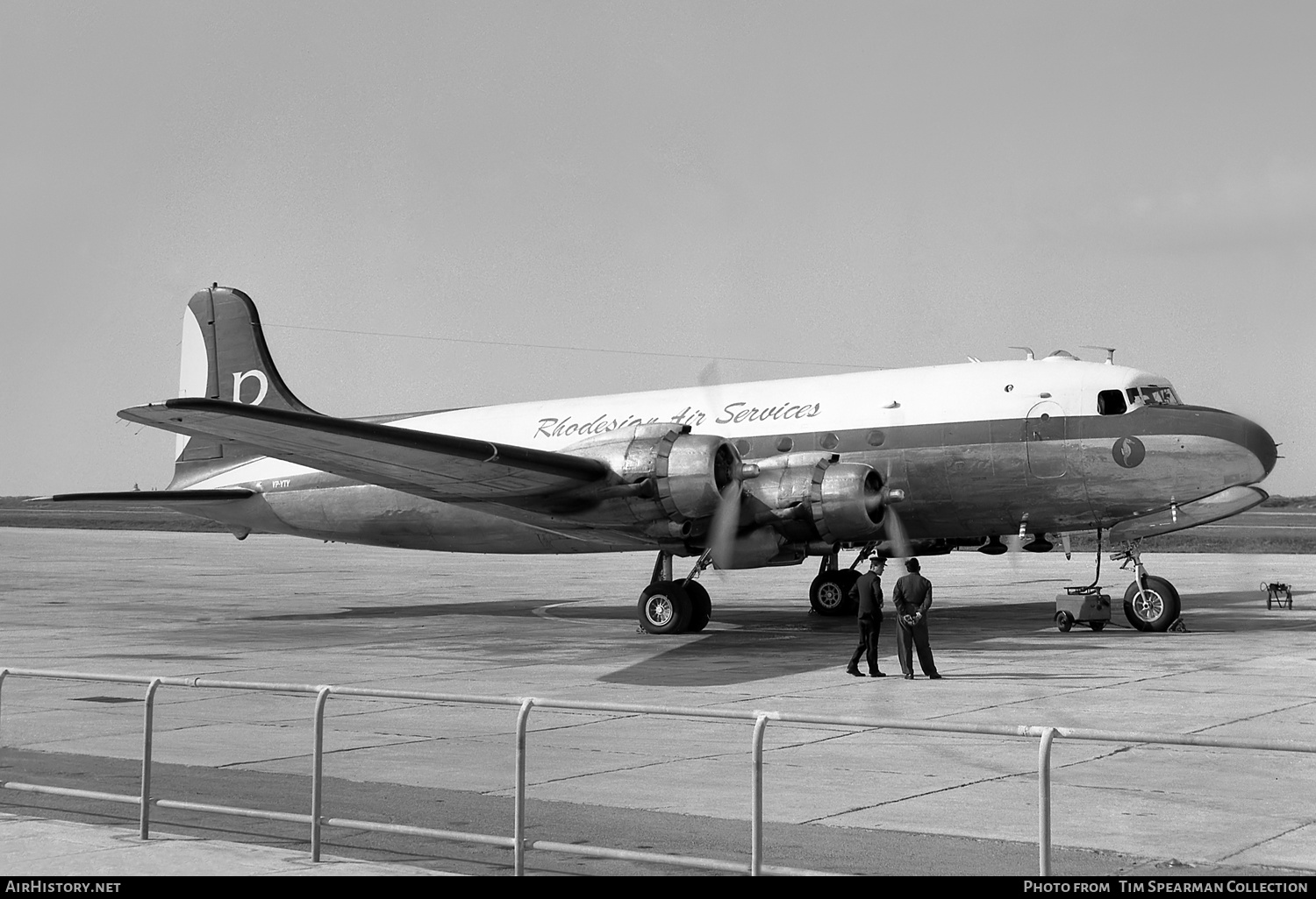 Aircraft Photo of VP-YTY | Douglas C54A-DC | Rhodesian Air Services | AirHistory.net #557717