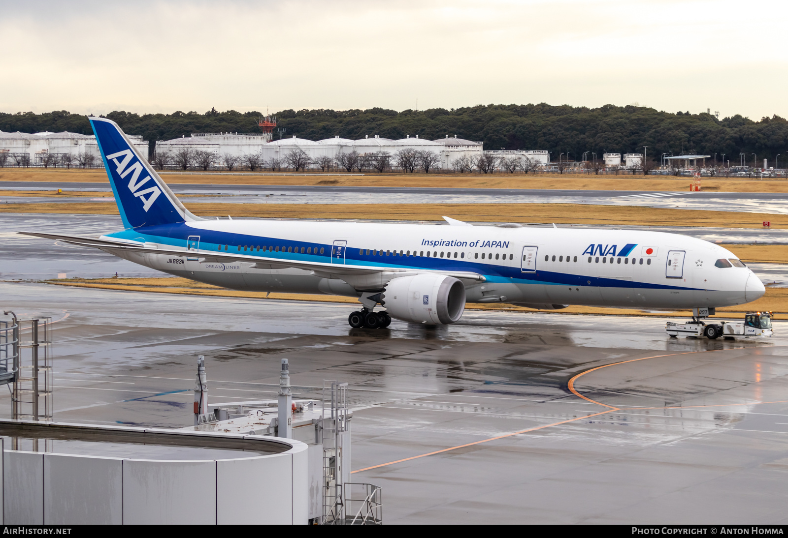 Aircraft Photo of JA893A | Boeing 787-9 Dreamliner | All Nippon Airways - ANA | AirHistory.net #557719