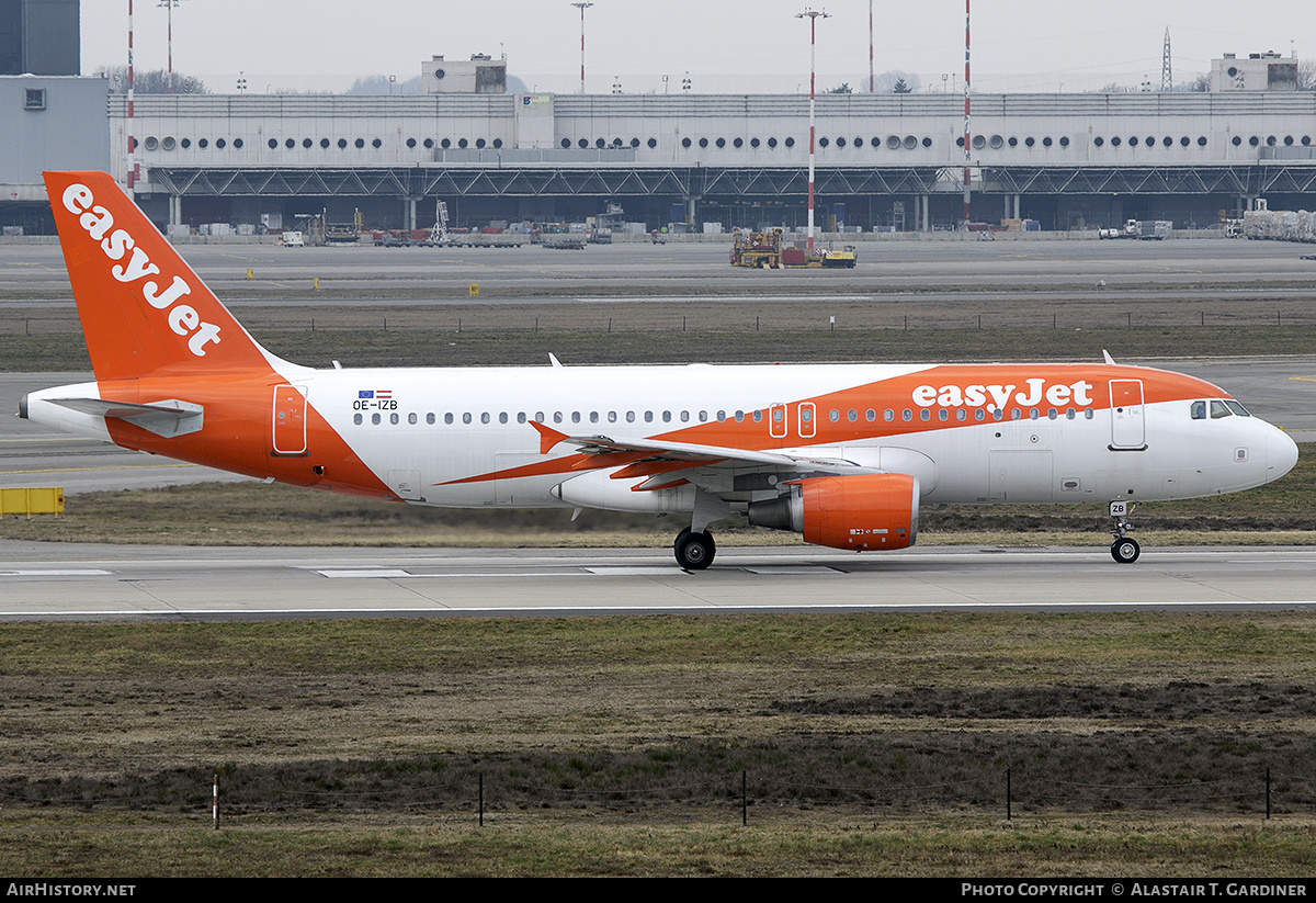 Aircraft Photo of OE-IZB | Airbus A320-214 | EasyJet | AirHistory.net #557728