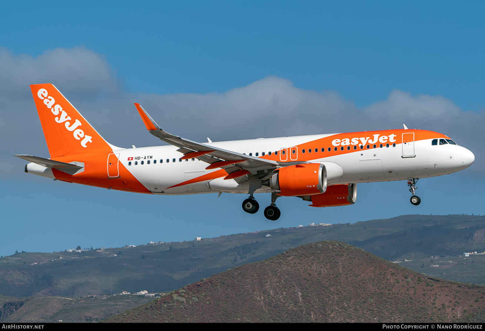 Aircraft Photo of HB-AYM | Airbus A320-251N | EasyJet | AirHistory.net #557735