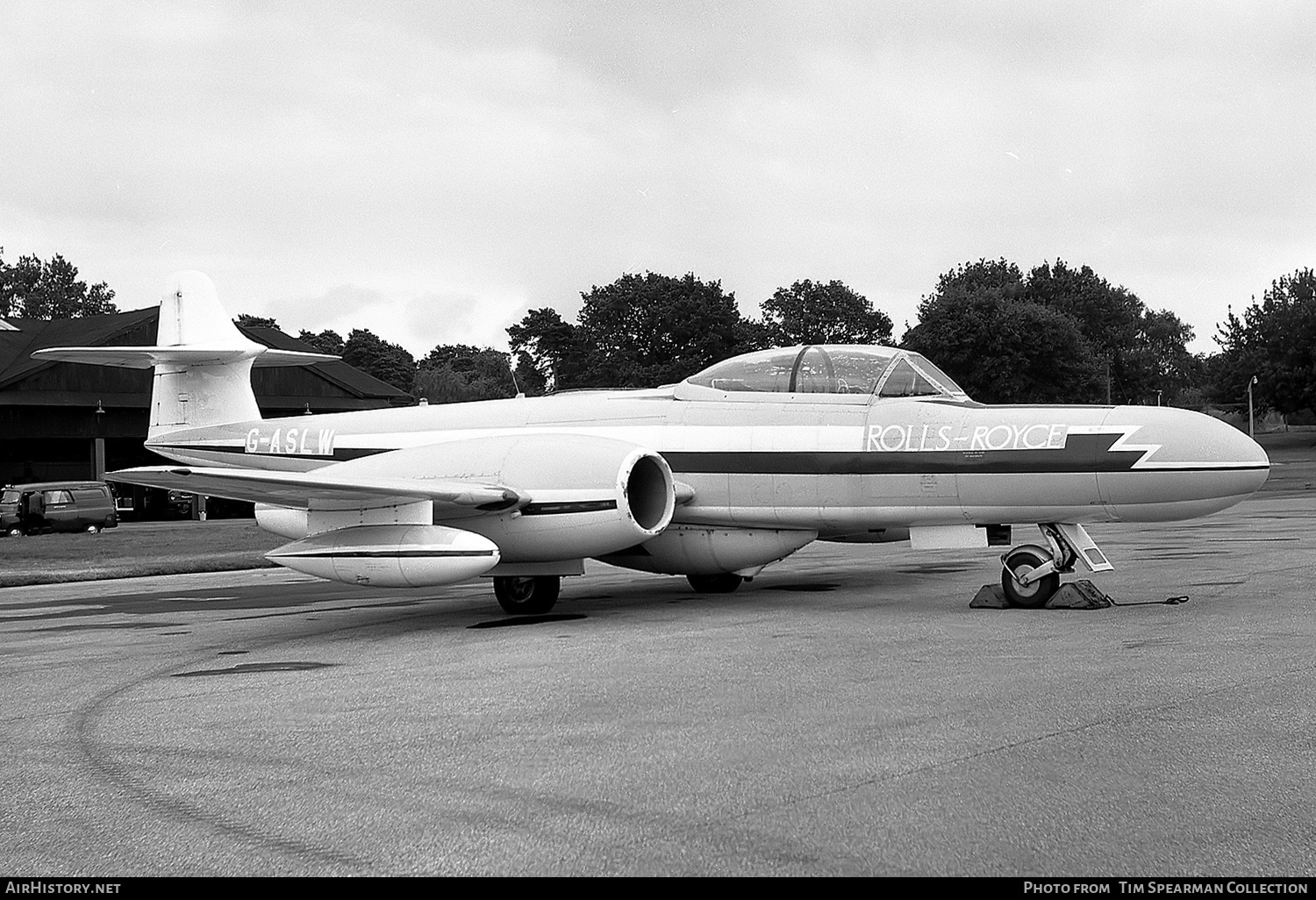 Aircraft Photo of G-ASLW | Gloster Meteor NF14 | Rolls-Royce | AirHistory.net #557739