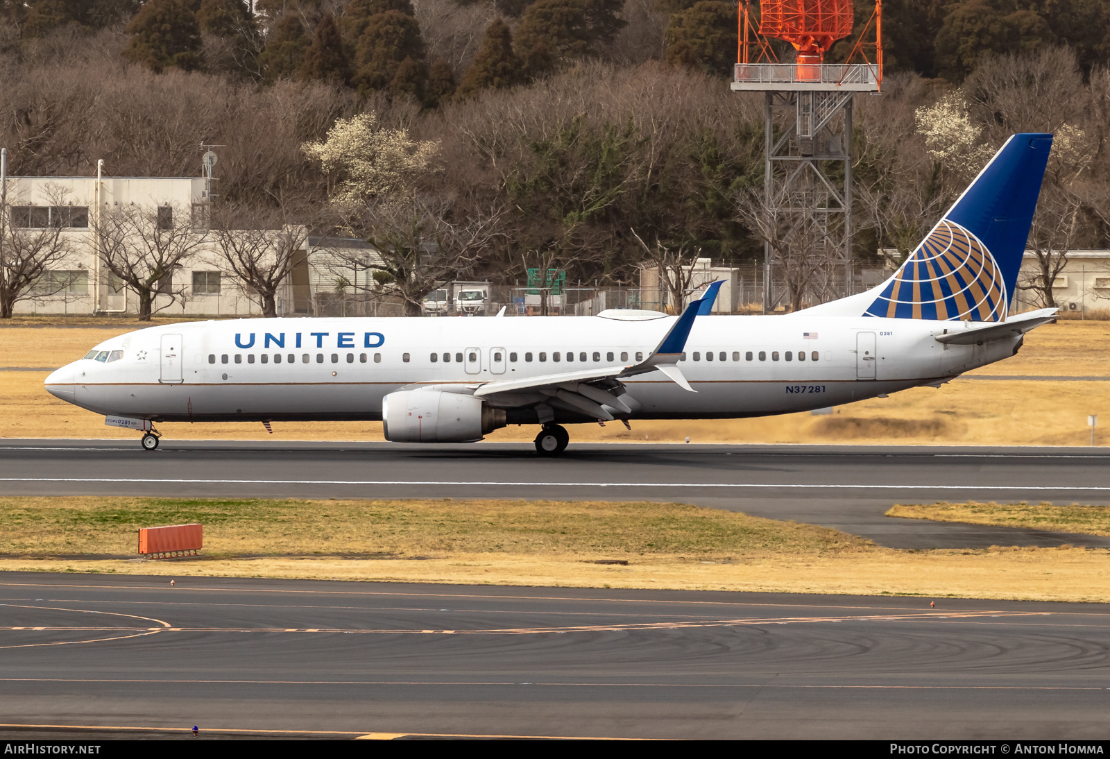 Aircraft Photo of N37281 | Boeing 737-824 | United Airlines | AirHistory.net #557742