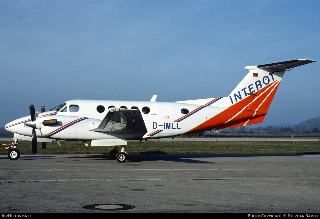 Aircraft Photo of D-IMLL | Beech 200 Super King Air | Interot Flugdienst | AirHistory.net #557749