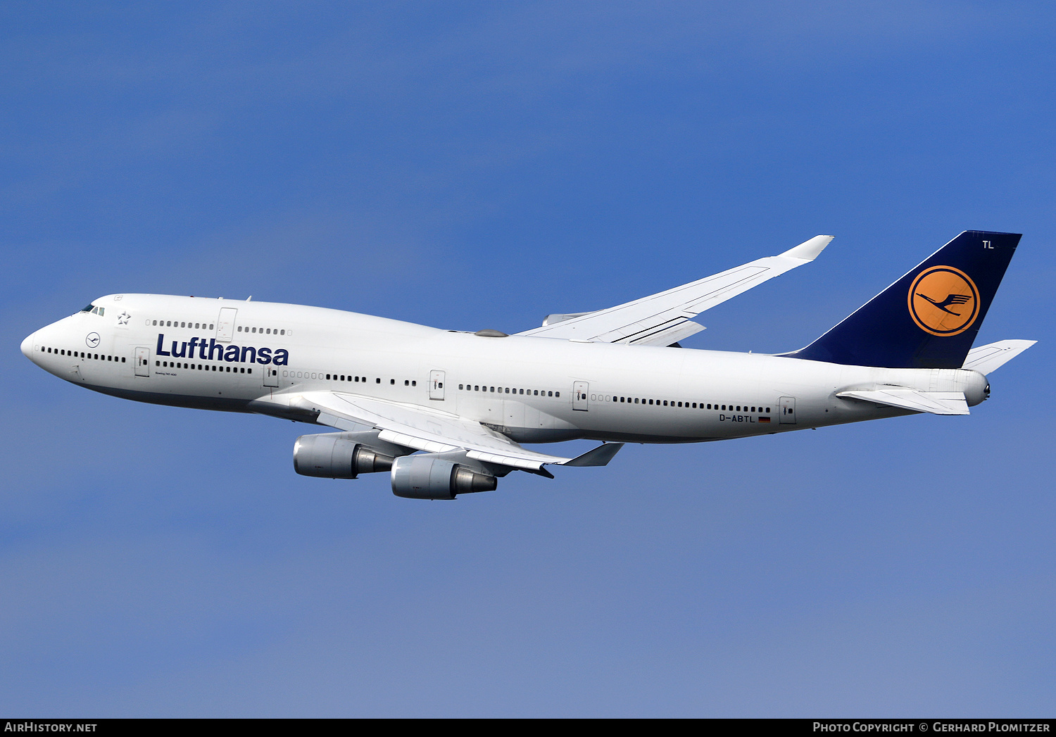Aircraft Photo of D-ABTL | Boeing 747-430 | Lufthansa | AirHistory.net #557760