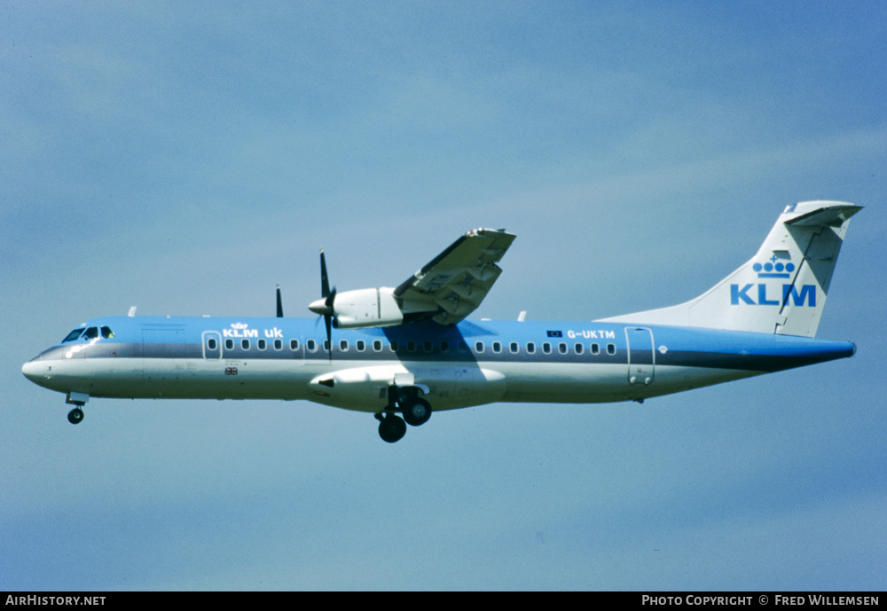 Aircraft Photo of G-UKTM | ATR ATR-72-202 | KLM UK | AirHistory.net #557769