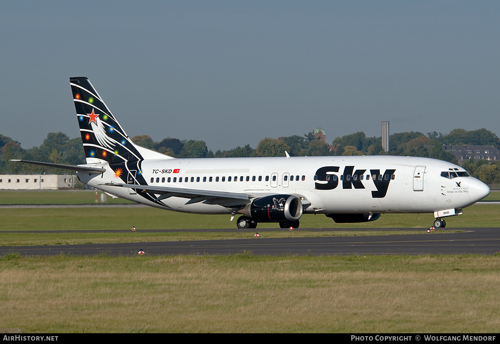 Aircraft Photo of TC-SKD | Boeing 737-4Q8 | Sky Airlines | AirHistory.net #557773