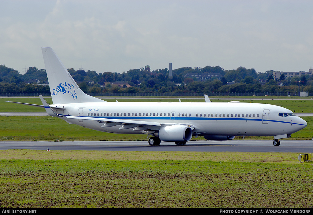 Aircraft Photo of VP-CSK | Boeing 737-8GG BBJ2 | AirHistory.net #557774