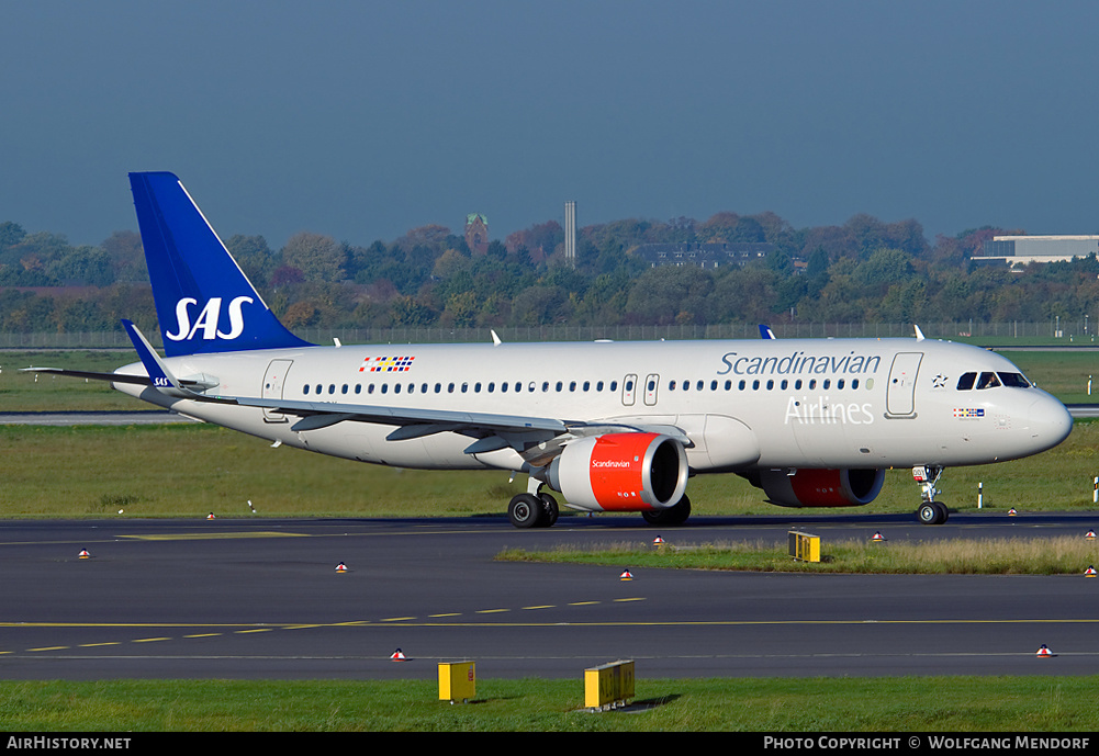 Aircraft Photo of SE-DOY | Airbus A320-251N | Scandinavian Airlines - SAS | AirHistory.net #557790