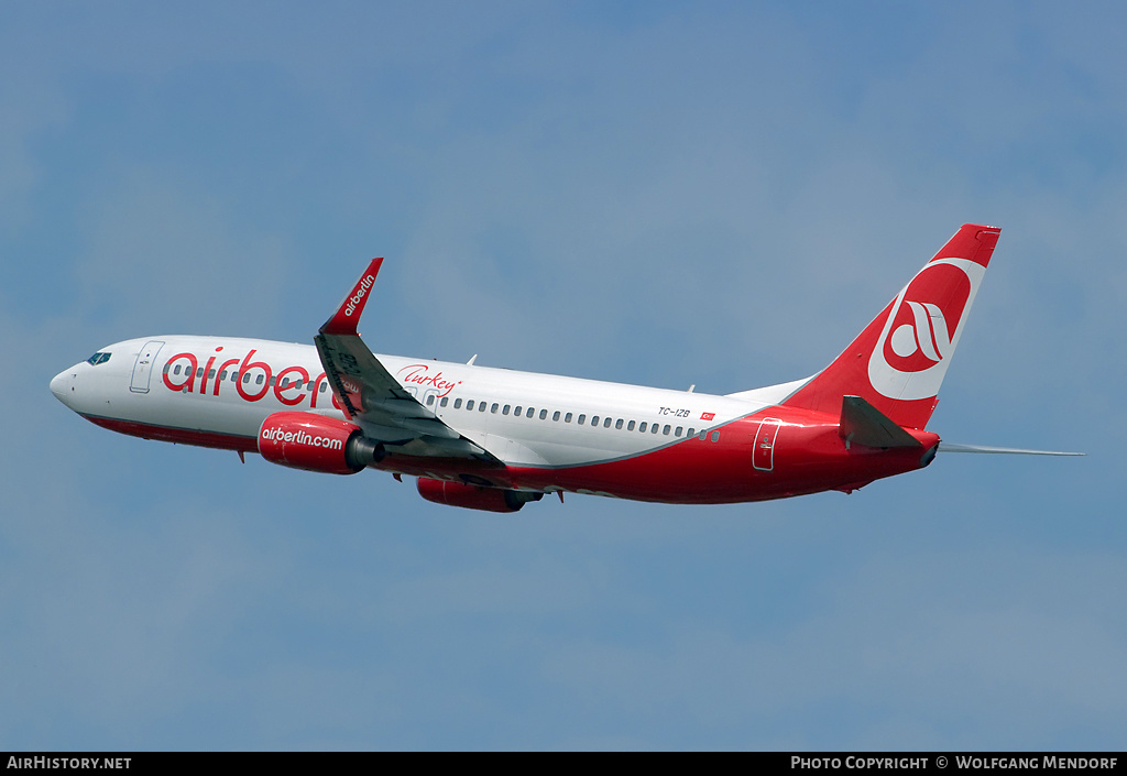 Aircraft Photo of TC-IZB | Boeing 737-86J | Air Berlin Turkey | AirHistory.net #557796