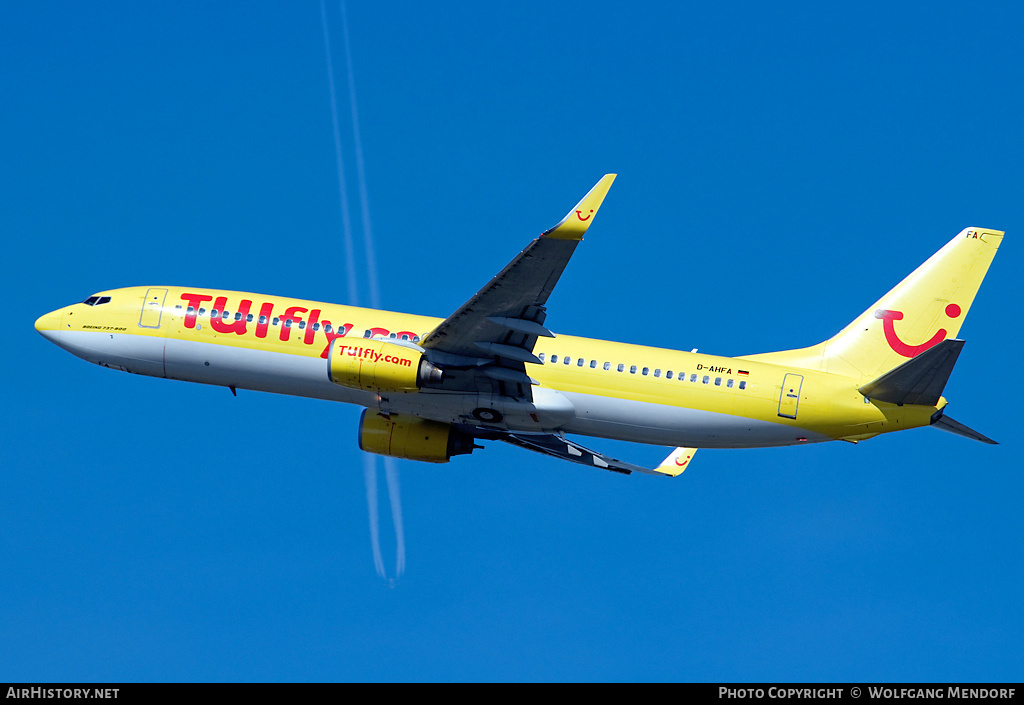 Aircraft Photo of D-AHFA | Boeing 737-8K5 | TUIfly | AirHistory.net #557805