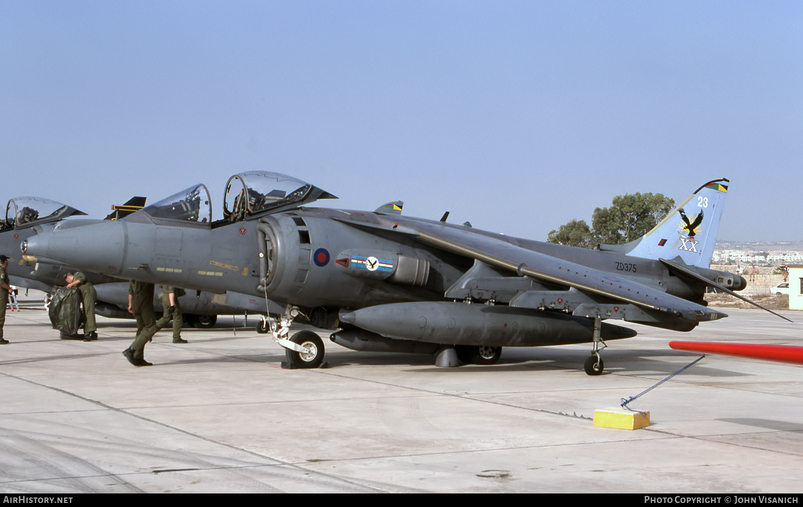Aircraft Photo of ZD375 | British Aerospace Harrier GR7 | UK - Air Force | AirHistory.net #557814