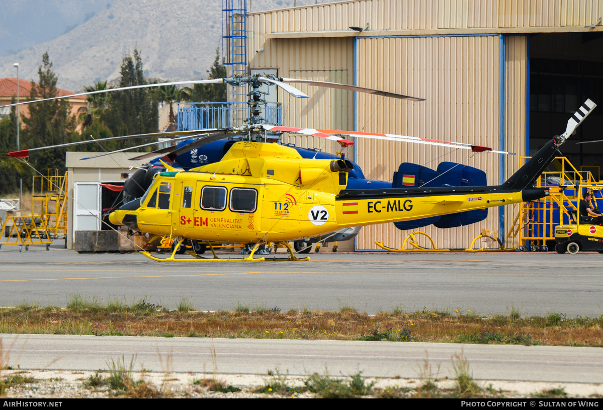 Aircraft Photo of EC-MLG | Bell 412SP | Generalitat Valenciana | AirHistory.net #557818