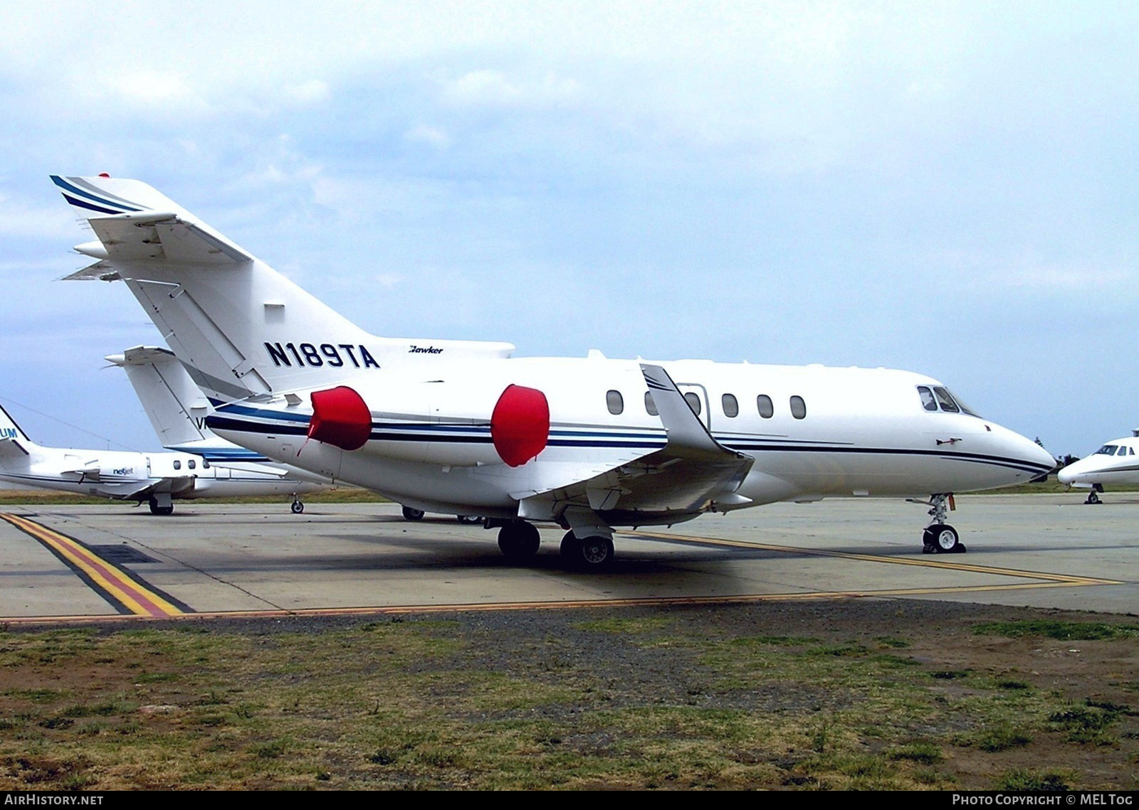 Aircraft Photo of N189TA | Raytheon Hawker 850XP | AirHistory.net #557821