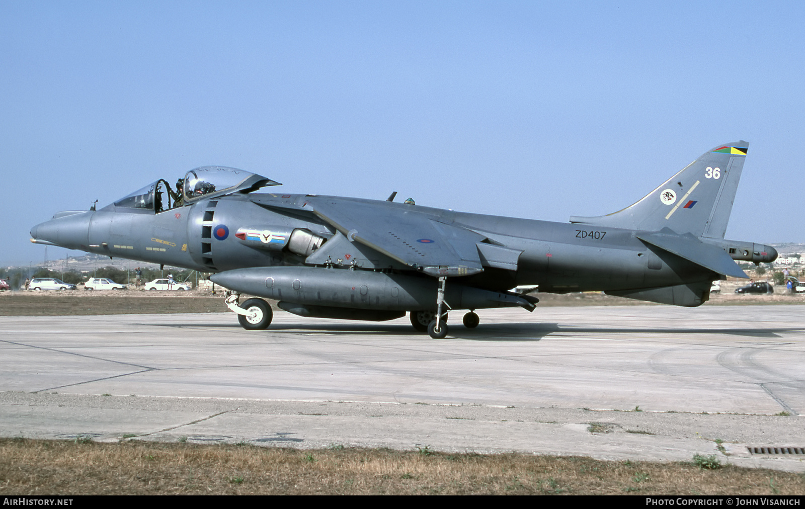 Aircraft Photo of ZD407 | British Aerospace Harrier GR7 | UK - Air Force | AirHistory.net #557823