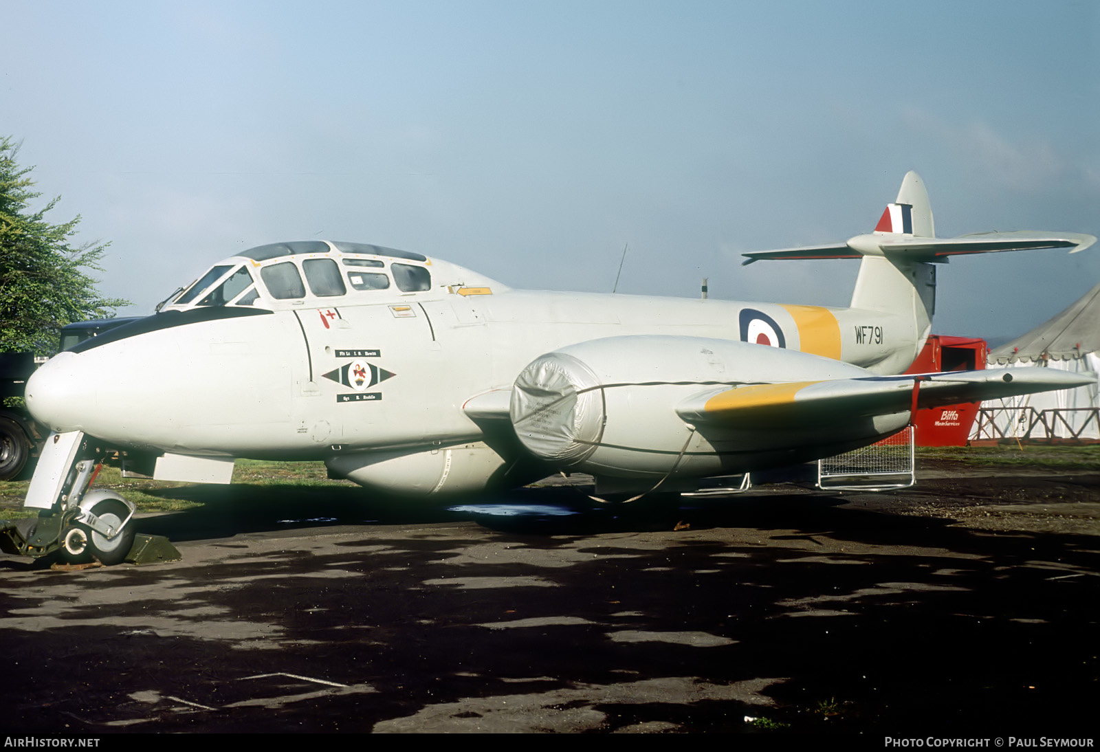 Aircraft Photo of WF791 | Gloster Meteor T7 | UK - Air Force | AirHistory.net #557834