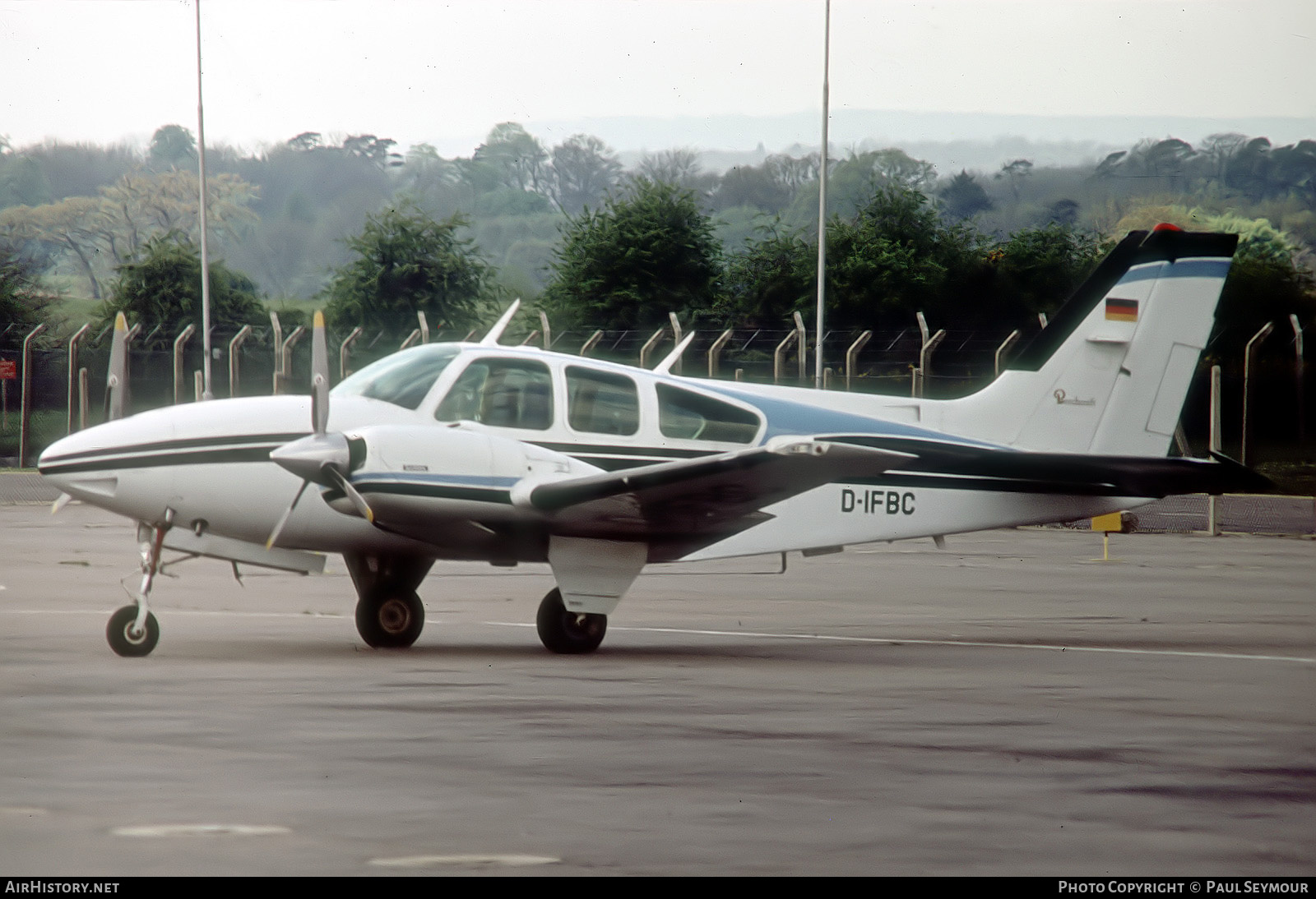 Aircraft Photo of D-IFBC | Beech E55 Baron | AirHistory.net #557837