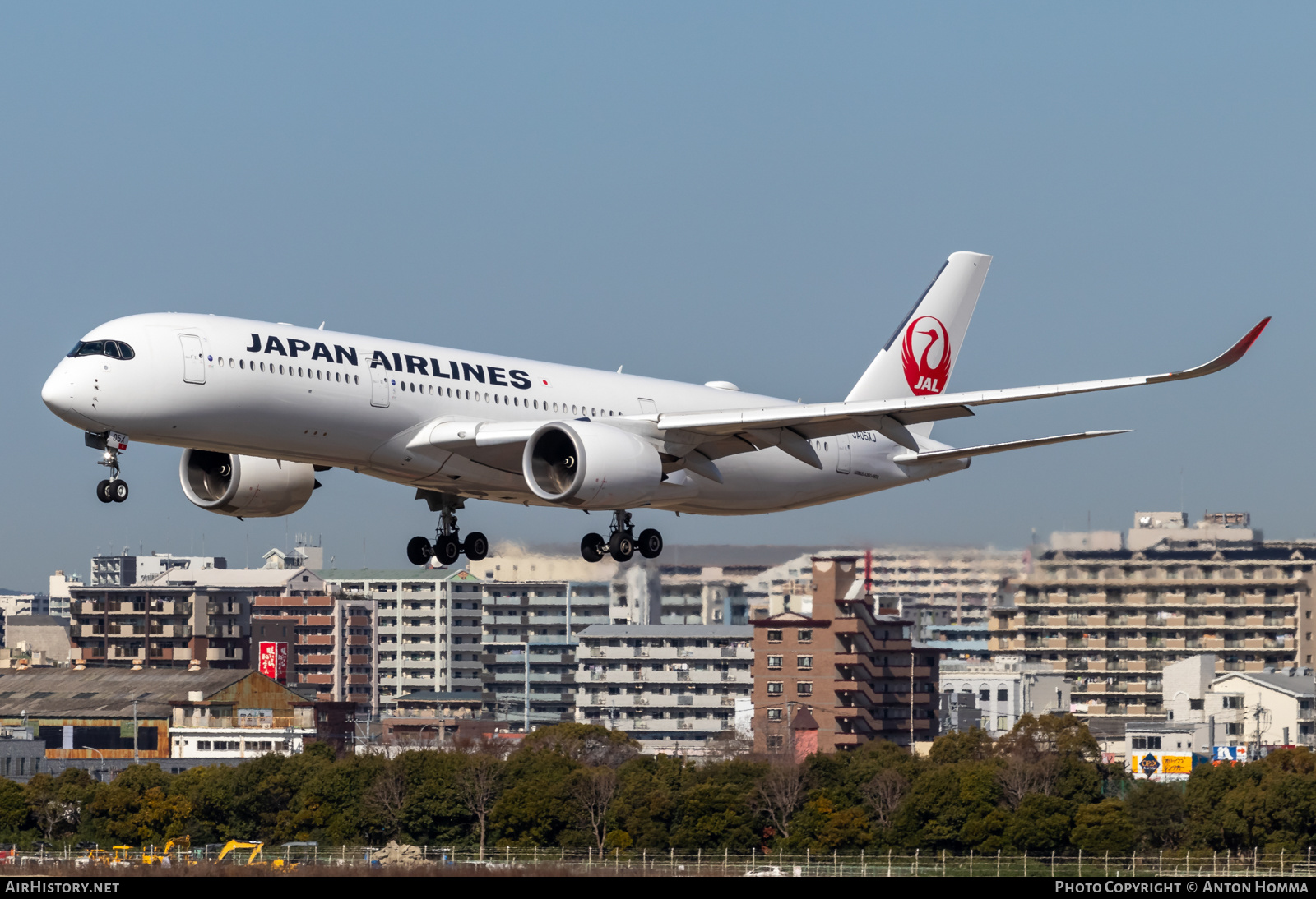 Aircraft Photo of JA05XJ | Airbus A350-941 | Japan Airlines - JAL | AirHistory.net #557838