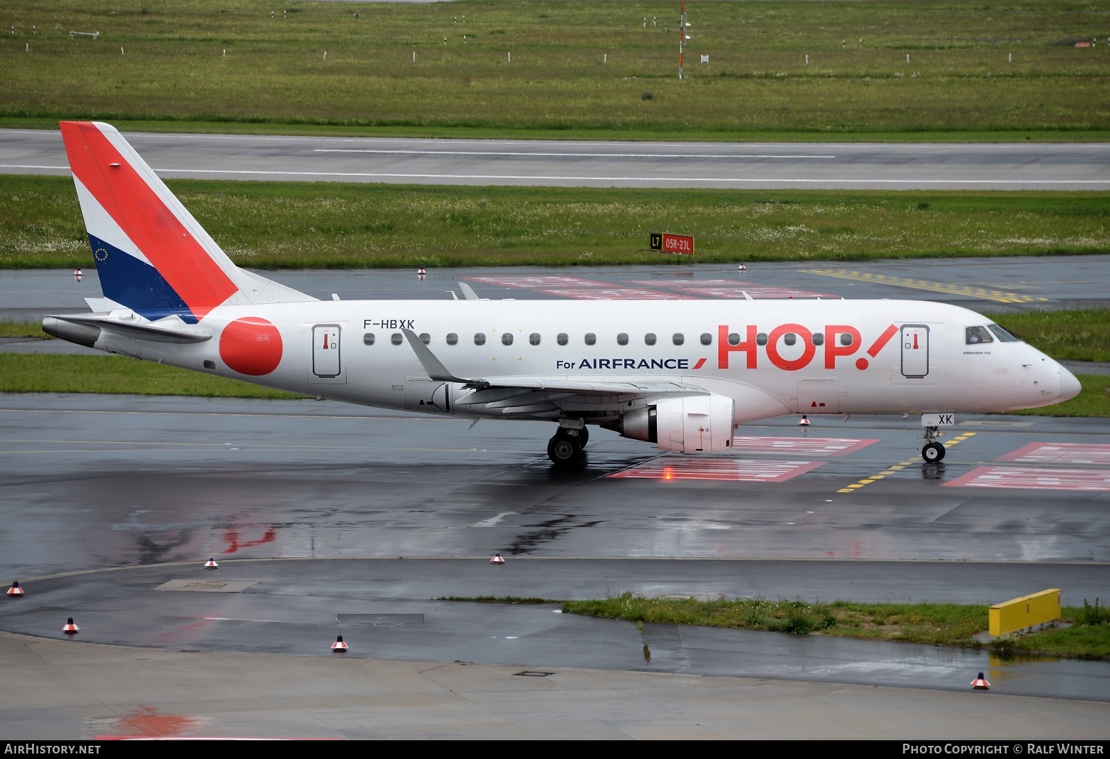 Aircraft Photo of F-HBXK | Embraer 170LR (ERJ-170-100LR) | Hop! | AirHistory.net #557850