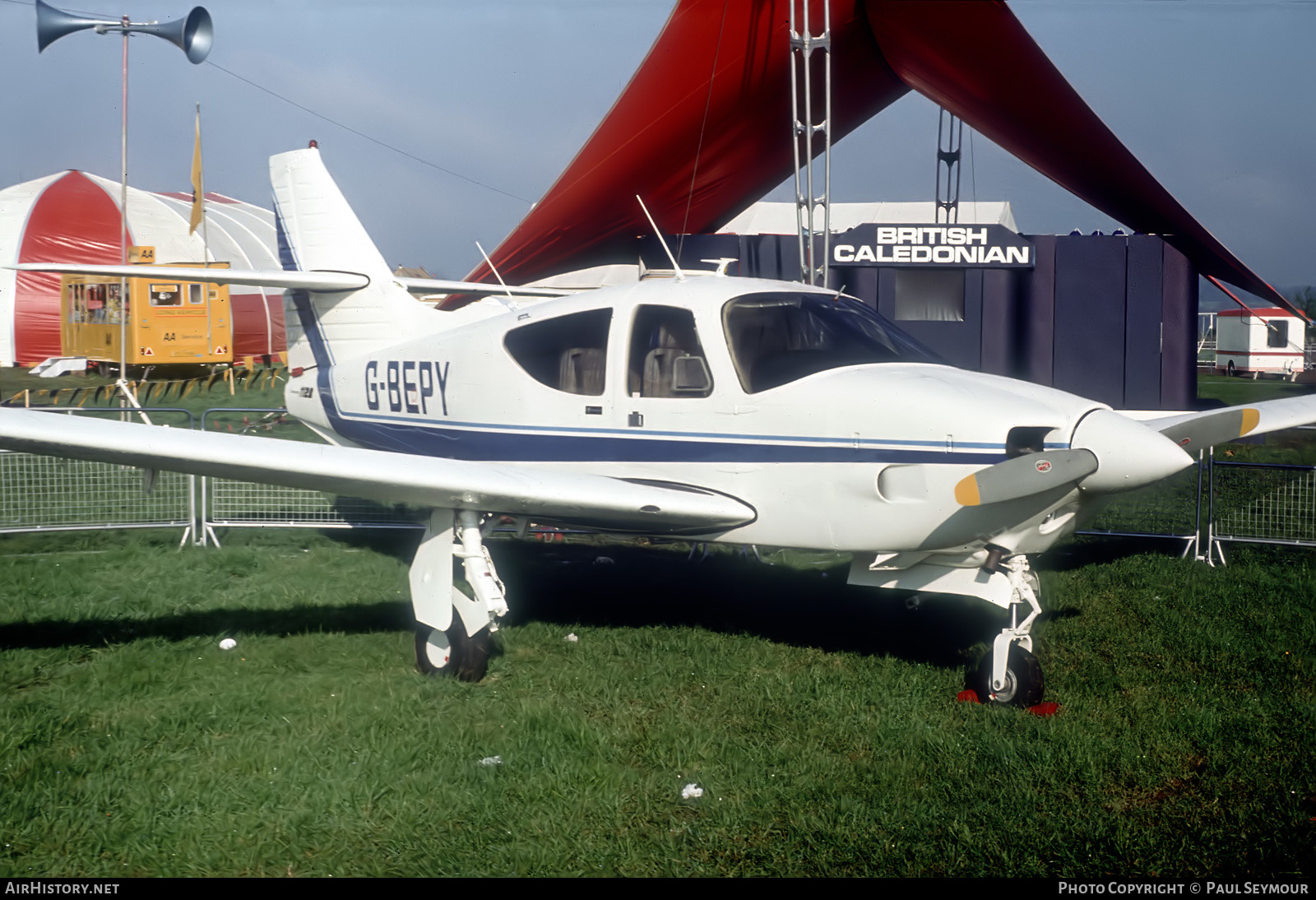 Aircraft Photo of G-BEPY | Rockwell Commander 112B | AirHistory.net #557852