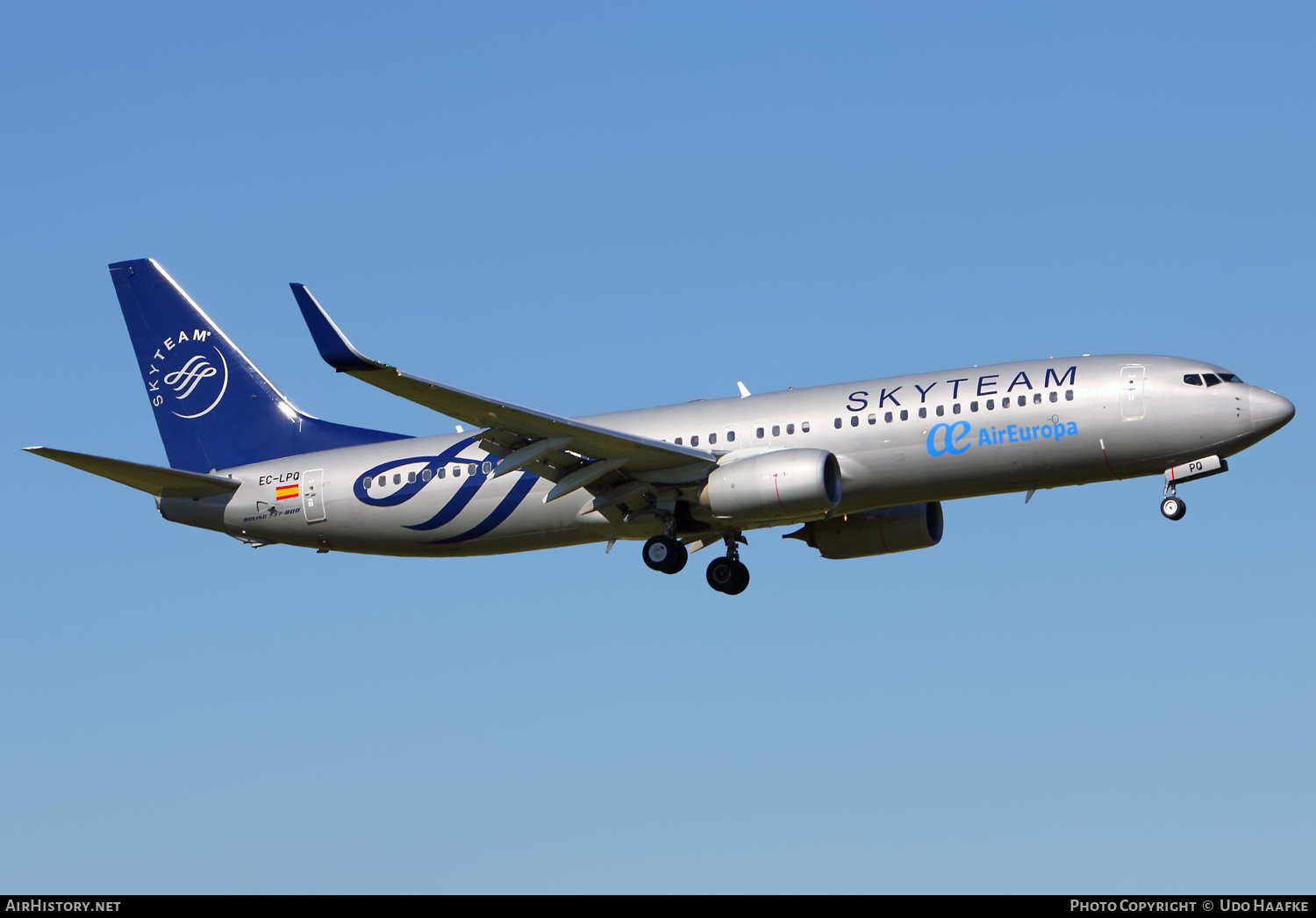 Aircraft Photo of EC-LPQ | Boeing 737-85P | Air Europa | AirHistory.net #557855