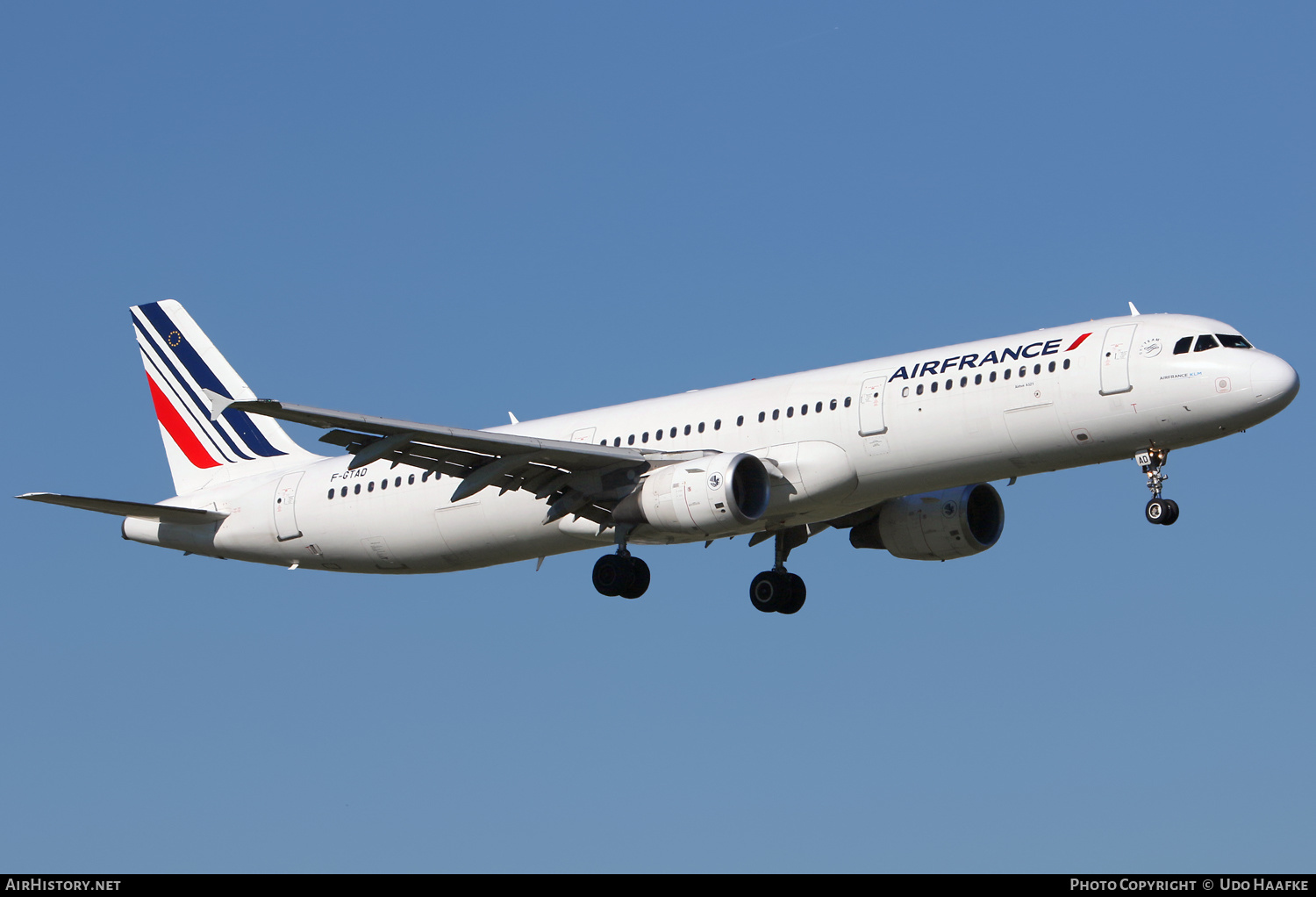 Aircraft Photo of F-GTAD | Airbus A321-212 | Air France | AirHistory.net #557857