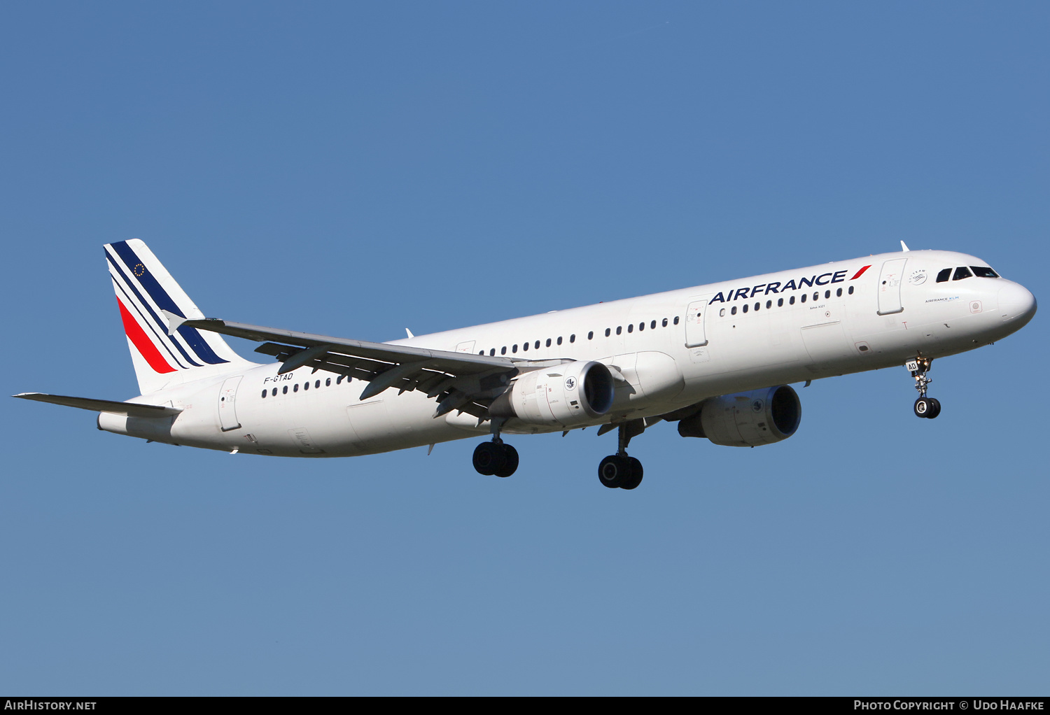 Aircraft Photo of F-GTAD | Airbus A321-212 | Air France | AirHistory.net #557857