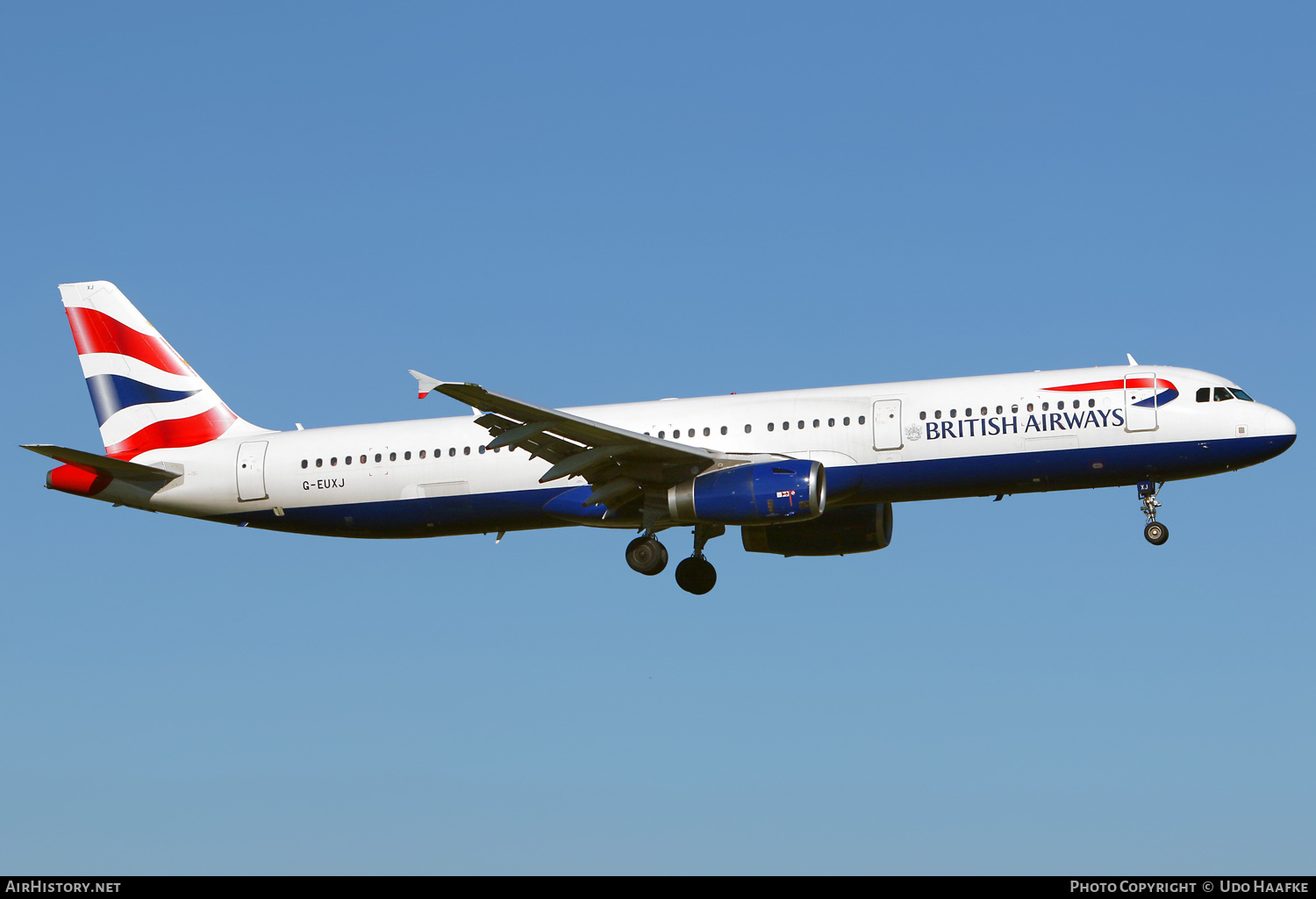 Aircraft Photo of G-EUXJ | Airbus A321-231 | British Airways | AirHistory.net #557865
