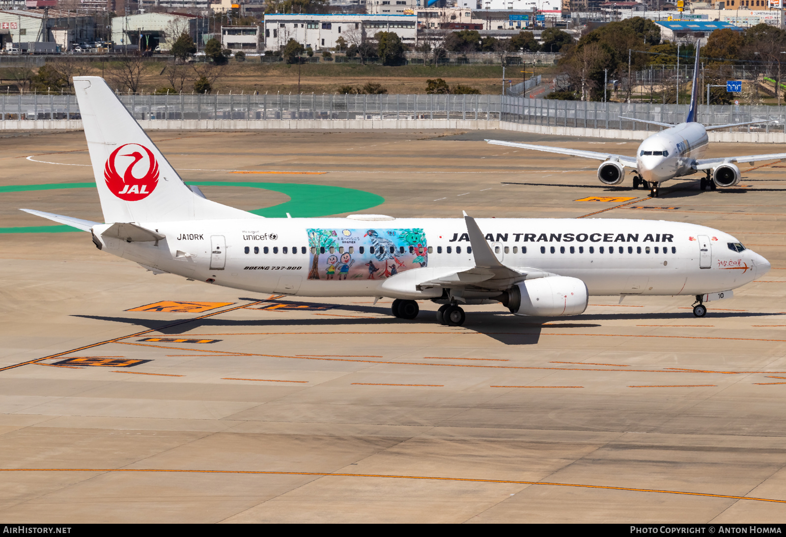 Aircraft Photo of JA10RK | Boeing 737-800 | Japan TransOcean Air - JTA | AirHistory.net #557898