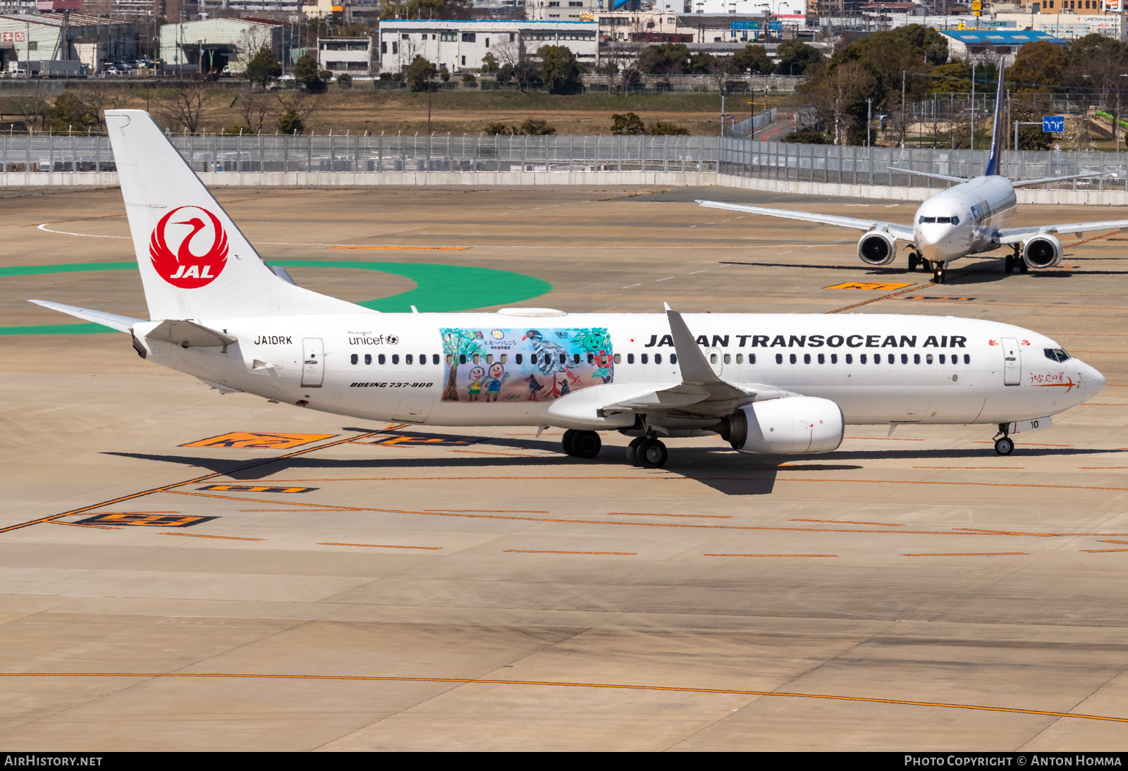 Aircraft Photo of JA10RK | Boeing 737-800 | Japan TransOcean Air - JTA | AirHistory.net #557898