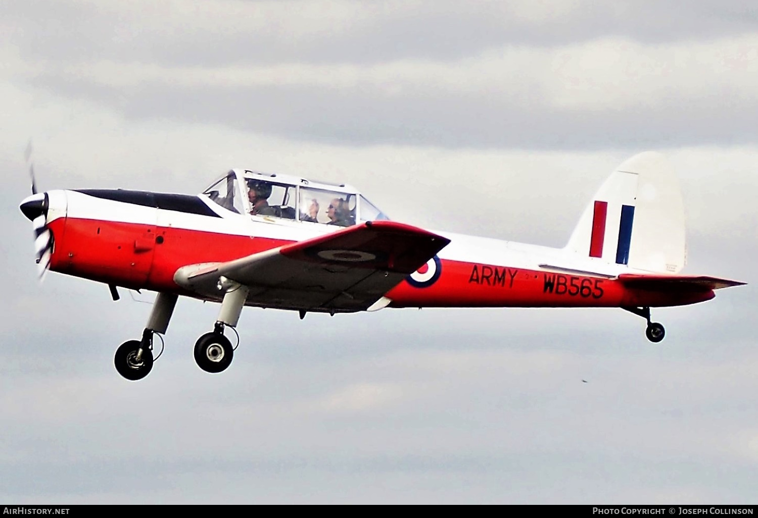 Aircraft Photo of G-PVET / WB565 | De Havilland DHC-1 Chipmunk Mk22 | UK - Army | AirHistory.net #557924