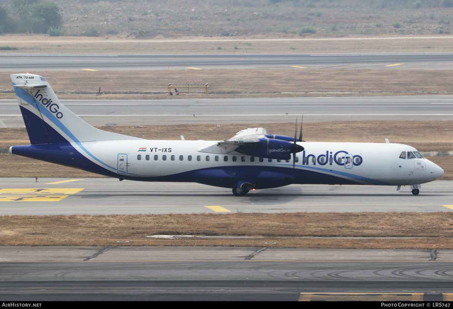 Aircraft Photo of VT-IXS | ATR ATR-72-600 (ATR-72-212A) | IndiGo | AirHistory.net #557928