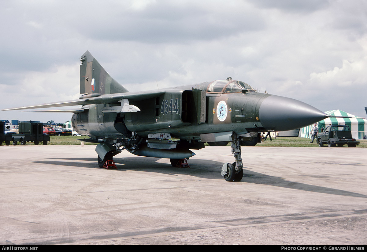 Aircraft Photo of 4644 | Mikoyan-Gurevich MiG-23ML | Czechoslovakia - Air Force | AirHistory.net #557931