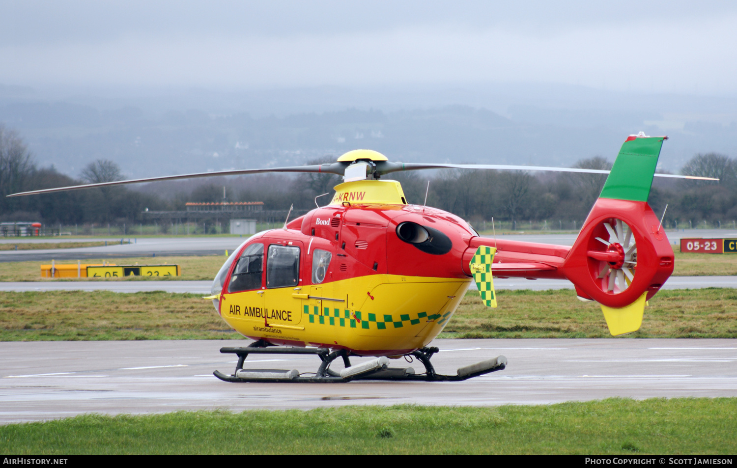 Aircraft Photo of G-KRNW | Eurocopter EC-135T-2 | Bond Helicopters | AirHistory.net #557968