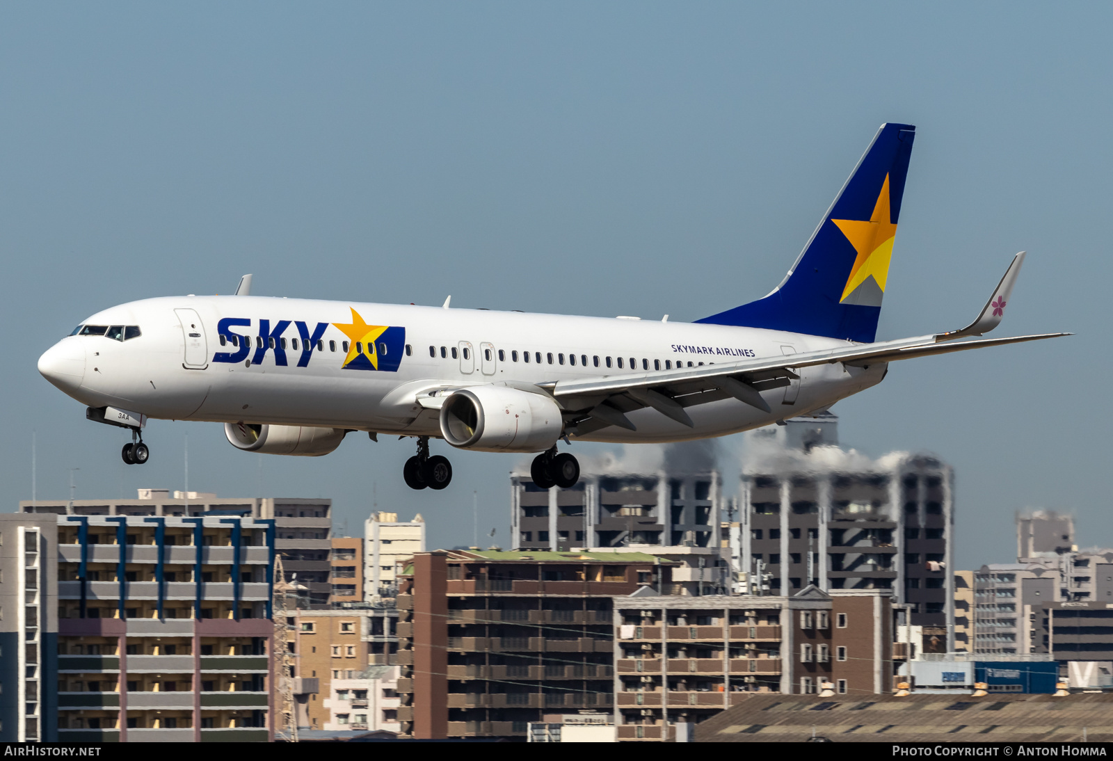 Aircraft Photo of JA73AA | Boeing 737-800 | Skymark Airlines | AirHistory.net #557970