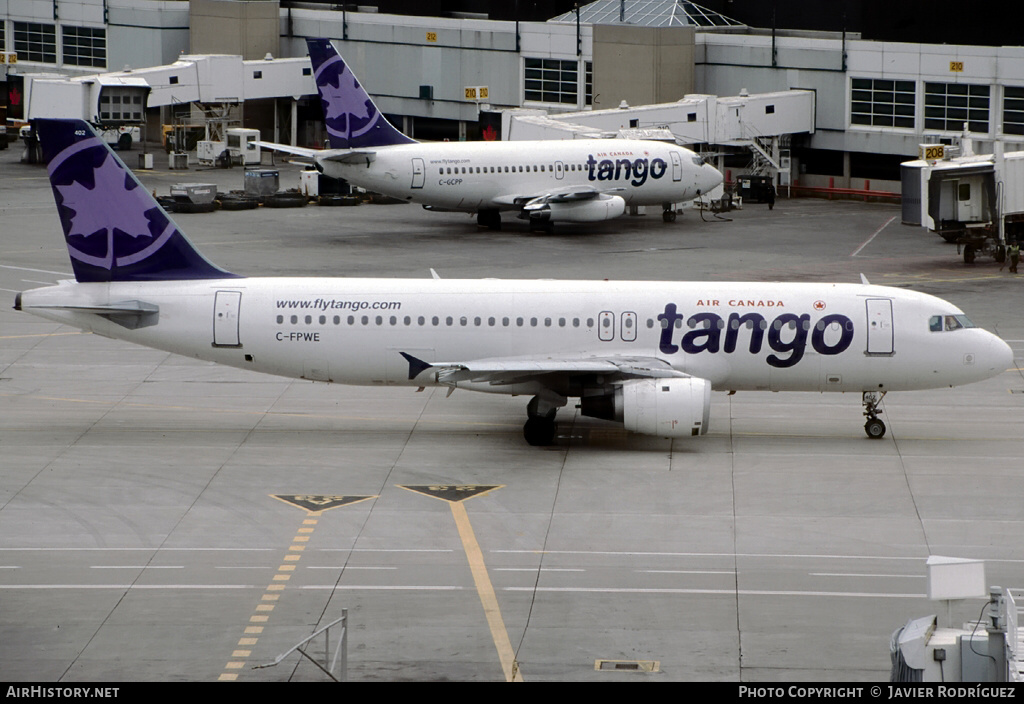 Aircraft Photo of C-FPWE | Airbus A320-211 | Air Canada Tango | AirHistory.net #557971